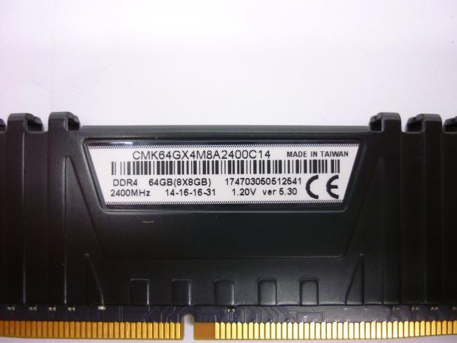 Оперативная память DDR4 8GB Corsair Vengeance LPX