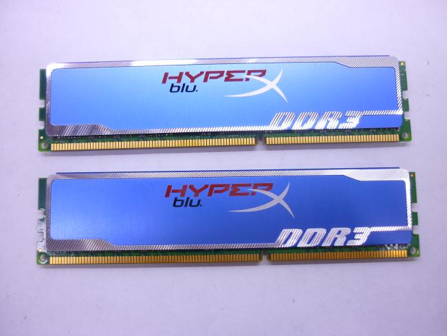 Оперативная память DDR3 8GB KIT 2x4GB Kingston HyperX Blu 