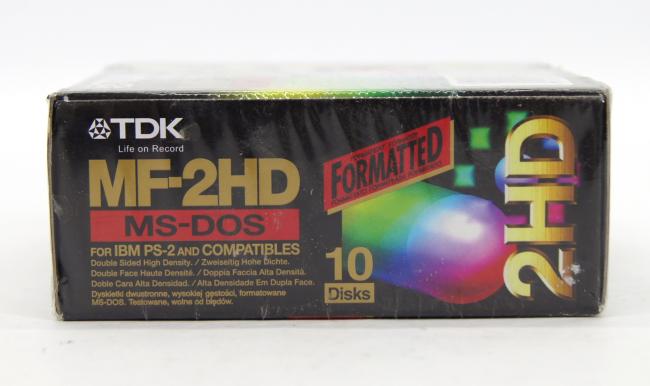Дискеты 3.5 FDD TDK MF-2HD 10шт