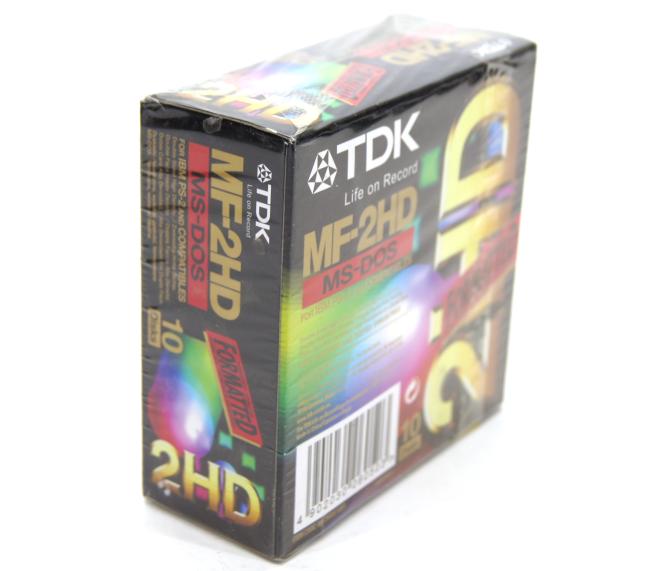 Дискеты 3.5 FDD TDK MF-2HD 10шт