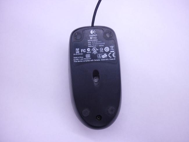 Оптическая мышь USB Logitech B110