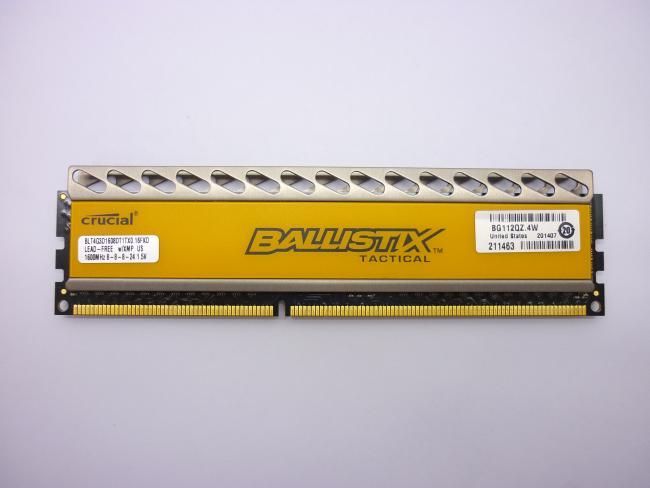 Оперативная память DDR3 4Gb Crucial Ballistix Tactical