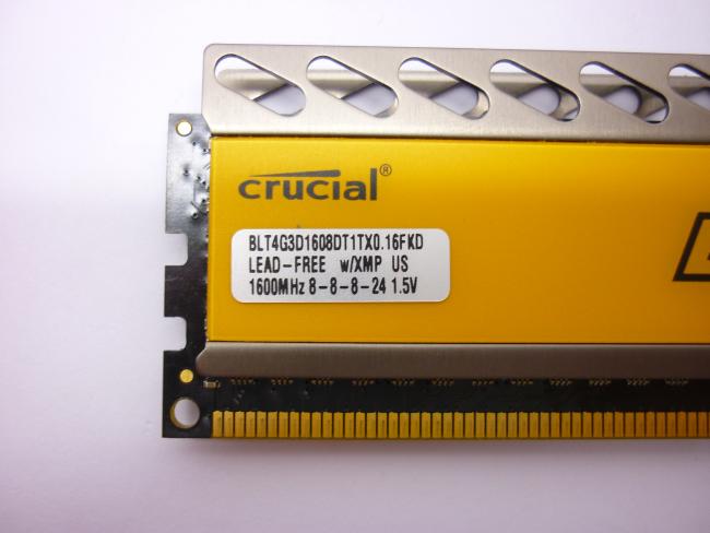 Оперативная память DDR3 4Gb Crucial Ballistix Tactical