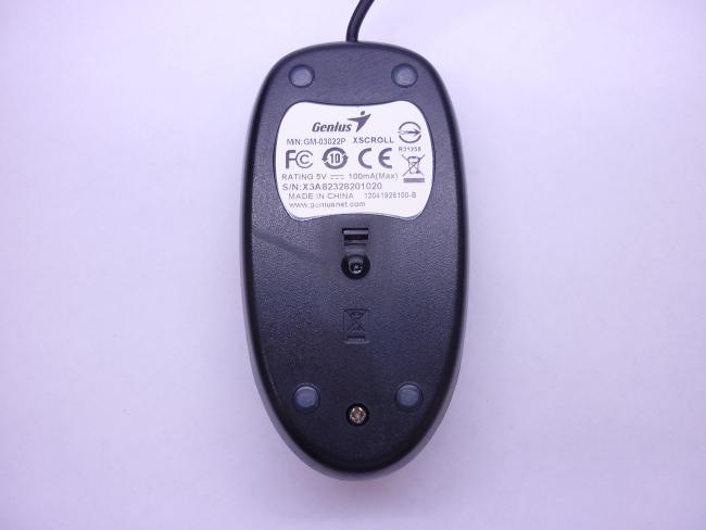 Мышь PS/2 Genius XScroll GM-03022P
