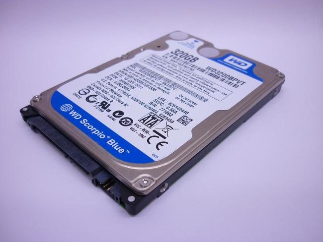Жесткий диск 2.5" SATA 320GB WD Blue