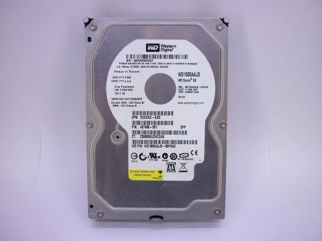 Жесткий диск 3.5" SATA 160GB WD Caviar SE