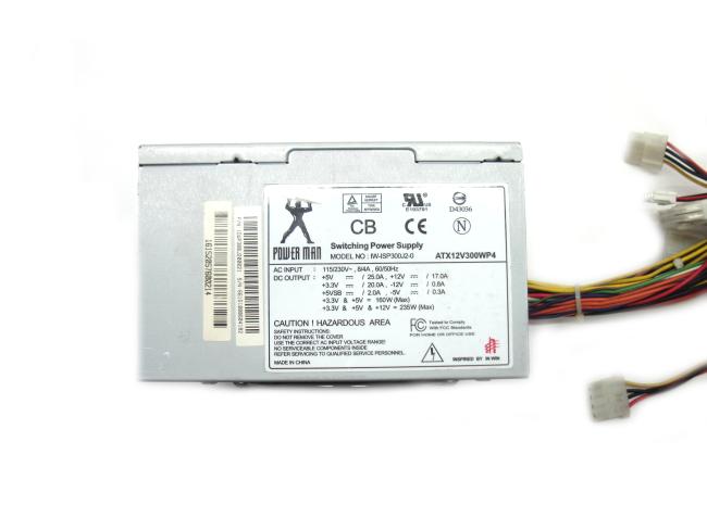 Блок питания ATX PowerMan IW-ISP300J2-0 300Wt