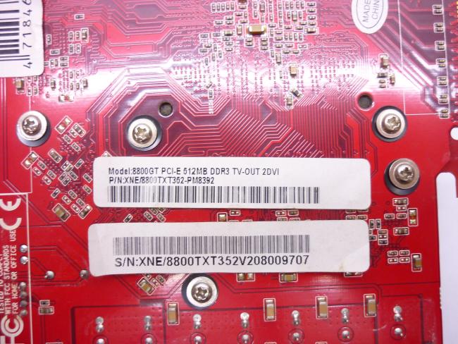 Видеокарта Gainward GeForce 8800GT 512MB