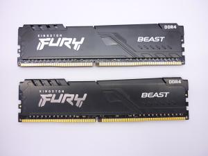 Оперативная память DDR4 64GB KIT 2x32GB Kingston FURY Beast