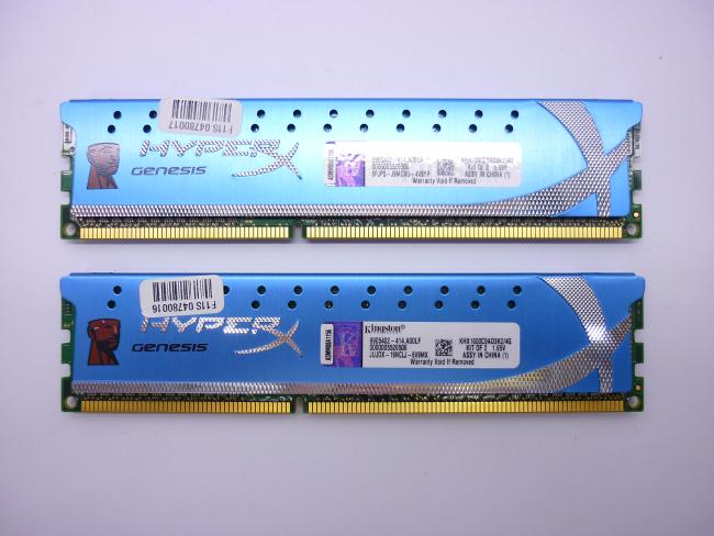Оперативная память DDR3 4GB KIT 2x2GB Kingston HyperX 