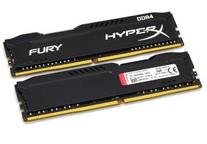 Оперативная память DDR4 16GB KIT 2x8GB HyperX Fury 2933MHz