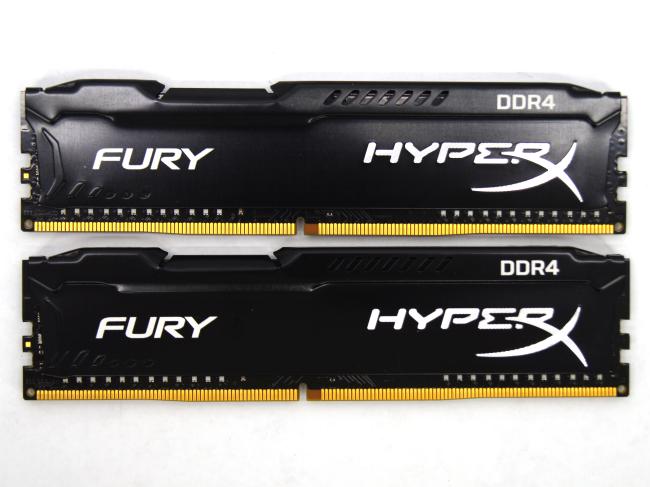 Оперативная память DDR4 16GB KIT 2x8GB HyperX Fury 2933MHz