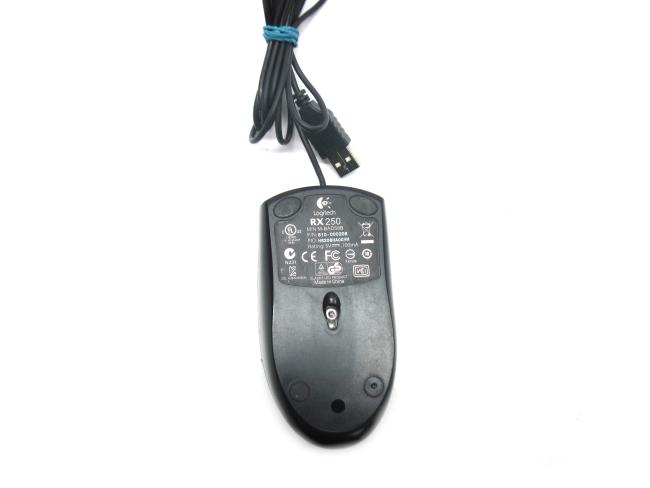 Оптическая мышь USB Logitech RX250 Black (M-BAD58B)