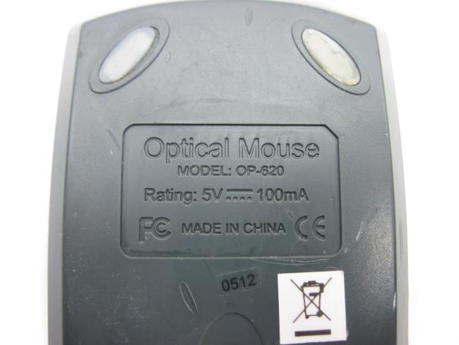 Оптическая мышь PS/2 A4Tech OP-620 (Silver)