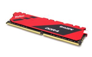 Оперативная память DDR4 8GB Netac Shadow Red