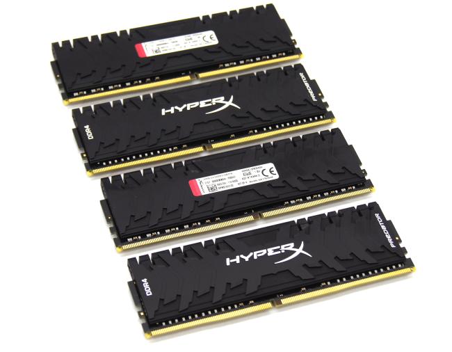Оперативная память DDR4 64GB KIT 4x16GB Kingston HyperX Predator