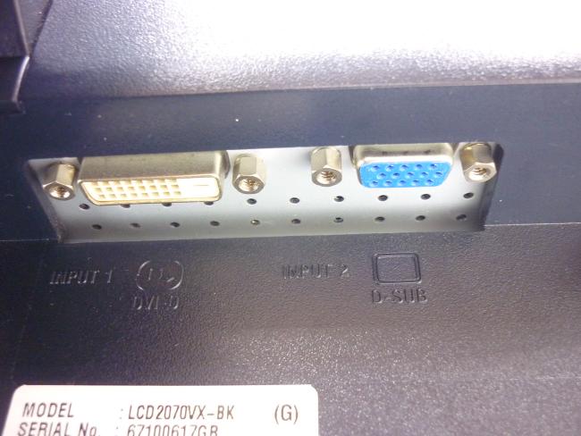 Монитор 20" Nec LCD2070VX