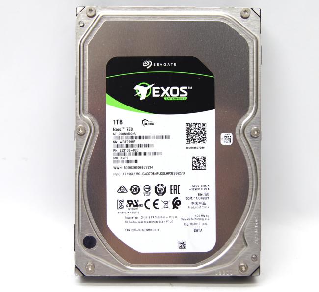 Жесткий диск 3.5" 1TB HDD Seagate Exos 7E8