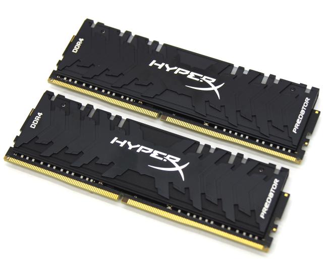 Оперативная память DDR4 16GB KIT 2x8GB Kingston HyperX Predator RGB