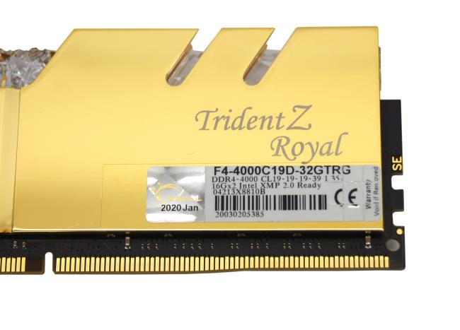 Оперативная память DDR4 32GB KIT 2x16GB G.Skill Trident Z Royal