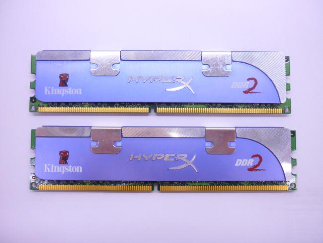 Оперативная память DDR2 2GB KIT 2x1GB Kingston HyperX
