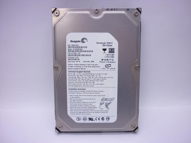 Жесткий диск 3.5" SATA 250GB Seagate Barracuda  