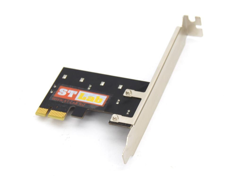 Контроллер PCI-E SATA St-Lab A-400 купить дешево б/у в магазине Techno Sell