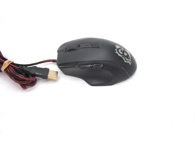 Оптическая мышь USB Oklick Dragon-725G (Red)