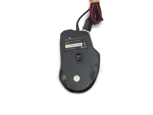 Оптическая мышь USB Oklick Dragon-725G (Red)