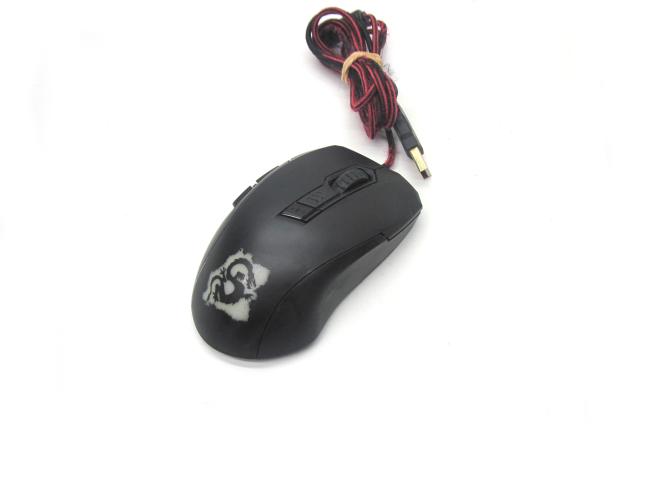 Оптическая мышь USB Oklick Dragon-725G (Red)