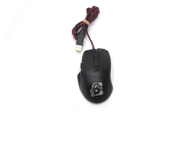 Оптическая мышь USB Oklick Dragon-725G (Red)