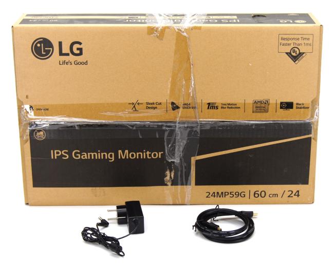 Игровой монитор 24" LG 24MP59G-P IPS FHD