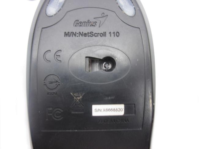Оптическая мышь PS/2 Genius NetScroll 110 (Black)